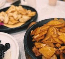 Grilled Potato Slices