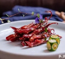 Homemade Braised Duck Tongue