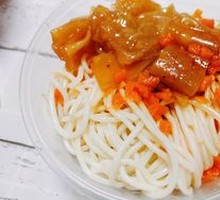 Cold Skin Noodles with Rice Vermicelli