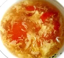 Tomato Egg Drop Soup