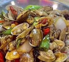 Stir-Fried Spicy Clams
