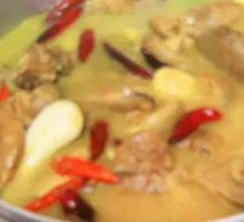 Charcoal Copper Pot Lamb Hot Pot