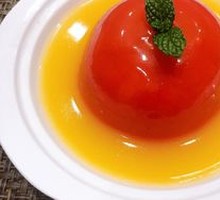 Mixed Grain Sea Cucumber and Shrimp Tomato Cup