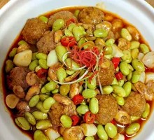 Winter Millet Balls with Edamame