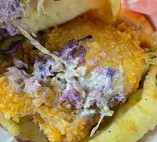 Spicy Chicken Leg Burger