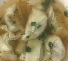 Shrimp and Pork Dumpling Soup
