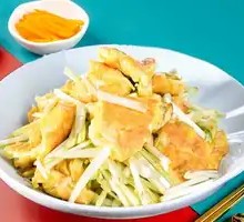 Stir-fried Eggs with Garlic Greens