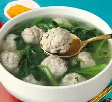 Vegetable and Pork Ball Soup