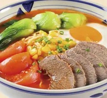 Tomato Beef Noodle Soup