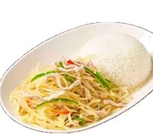 Potato Shredded Pork Rice