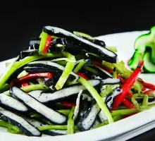 Stir-fried water bamboo with fermented tofu