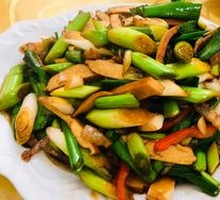Stir-fried Pork with Fried Tofu Sheets