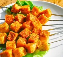 Fish Dumpling Skewers