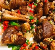 Salted Pepper Pig Trotters
