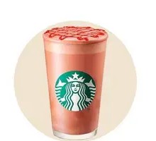 Red Beauty Strawberry Cheese Tea Latte