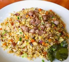 Spicy Beef and Egg Fried Rice