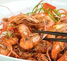 Oil-Poured Shrimp