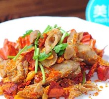 Dry-Fried Pork Intestines