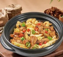 Spicy Cauliflower with Pork Stir-Fry