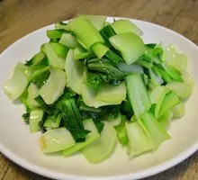 Garlic Stir-Fried Greens