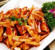 Braised Bamboo Shoots in Oil