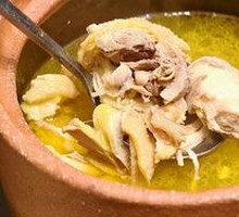Wok-Steamed Chicken with Chicken Mushroom and Free-Range Chicken Soup