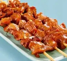 Duck Gizzard Skewers