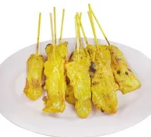 Crispy Pork Skewers