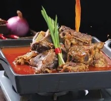 Goat Spine Hot Pot