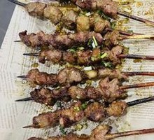 Lamb Skewers with Red Willow