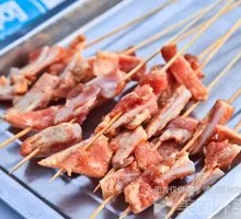Grilled Pork Ribs Skewers