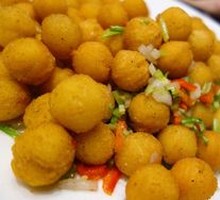 Salted Pepper Potato Balls