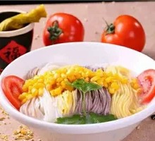 Fresh Corn Fish Noodles