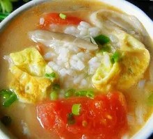 Tomato Egg and Pork Stir-fry Rice