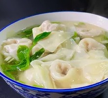 Clear Soup Big-Filled Dumplings