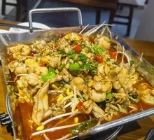 Braised Bullfrog with Perilla