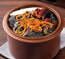 Bird's Nest Mushroom Chicken Soup