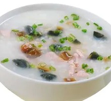 Century Egg Meatball Porridge
