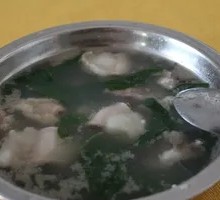 Wood Ear Mushroom and Pork Offal Soup