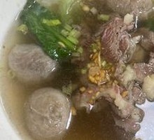 Beef and Beef Ball Soup