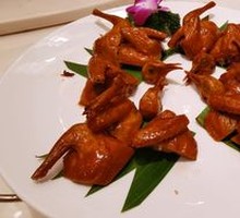 Braised Pork Belly with Braised Young Pigeon