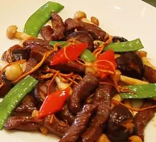 Braised Sauce Mixed Mushroom Baked Beef Tenderloin