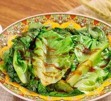 Stir-Fried Lettuce with Oyster Sauce