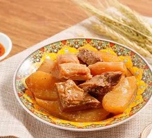 Radish and Beef Shank Stew