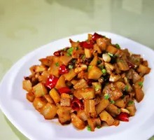Spicy Lotus Root Cubes