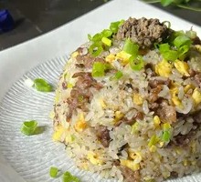 Shrimp Oil Truffle Sautéed Beef Rice