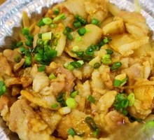 Steamed Pork with Chinese Cabbage Strips