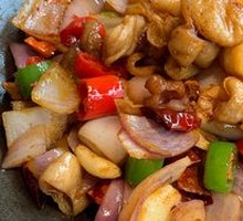 Spicy Pork Intestines Stir-fry