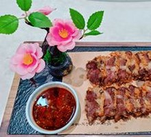 Crispy Beef Shank with Pork Belly