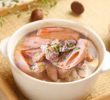 Pork Bone Stew with Lotus Root and Peanuts